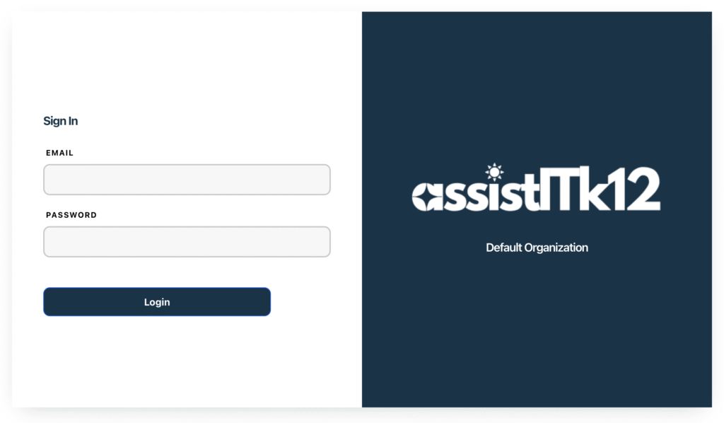 Login Page